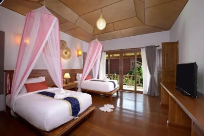 Two-Bedroom Deluxe Villa (Second Row) — PingChan Koh Phangan Beachfront Resort